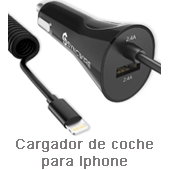 Cargador coche Iphone