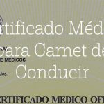 Certificado Médico para Carnet de Conducir