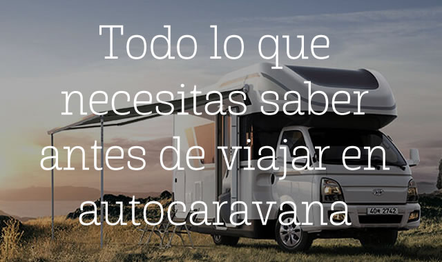 consejos para viajar en autocaravana